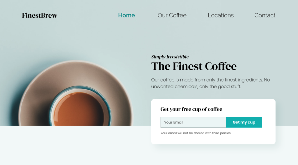 FinestBrew Homepage